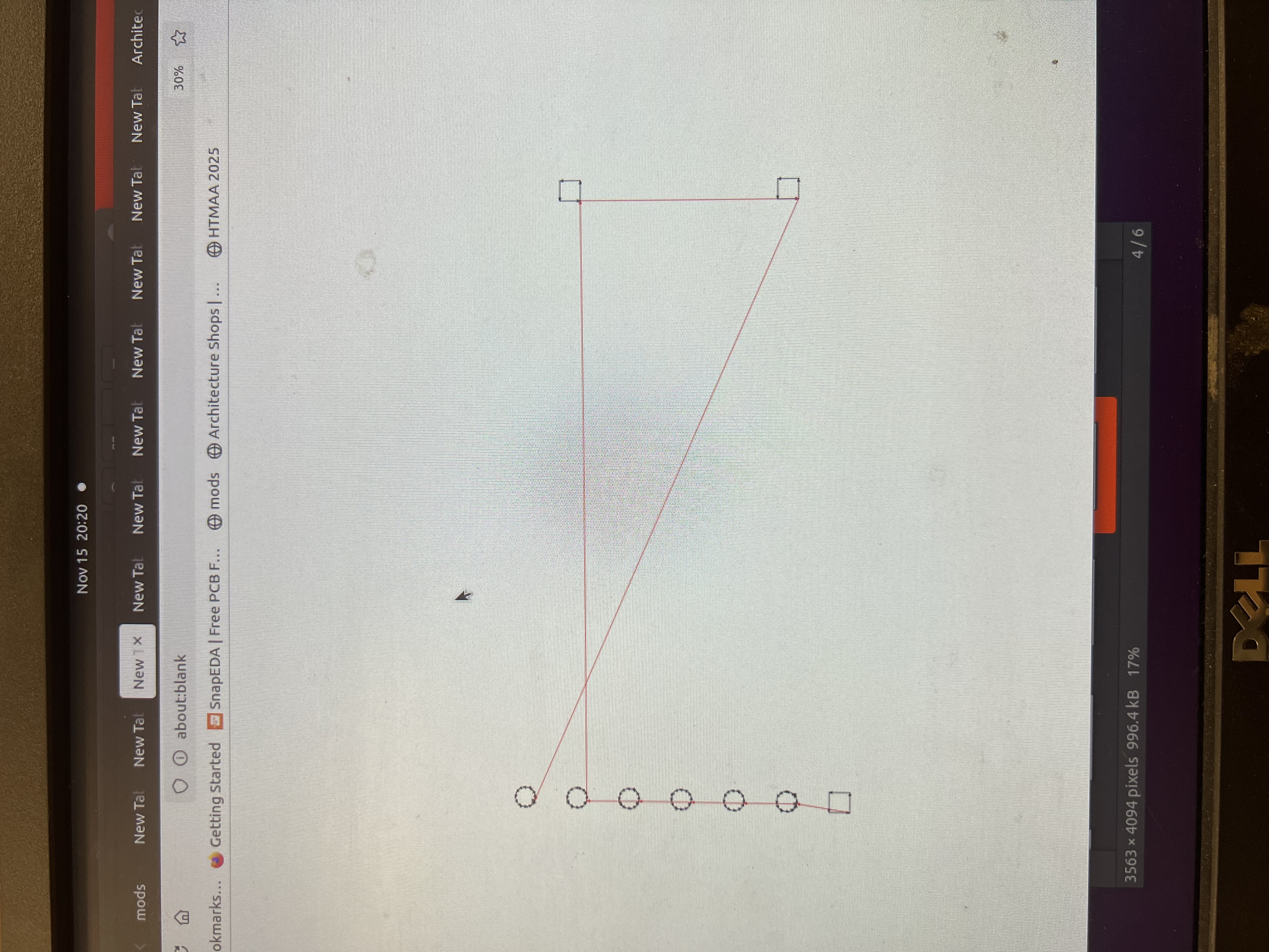 Preview of edge cuts toolpaths